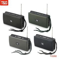 Ασύρματο ηχείο Bluetooth - TG282 - 882986 - Grey-thumb-2