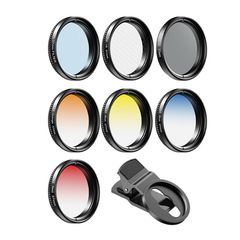 Mobile filter lens kit APEXEL APL-37UV-7G 37mm