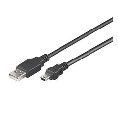 GOOBAY καλώδιο USB σε USB Mini 50767, 480Mbps, 1.8m, μαύρο