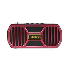 Ασύρματο ηχείο Bluetooth με φακό LED - KMS-05B - 885871 - Red
