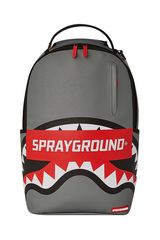 Sprayground Smash Logo Grey Backpack  - 910B6434NSZ