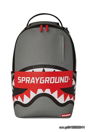 Sprayground Smash Logo Grey Backpack  - 910B6434NSZ