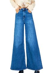 Wide Leg Jeans With Relaxed Fit Γυναικείο - CIV1229L