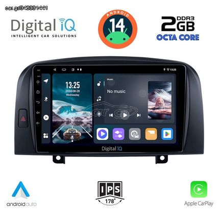 TABLET for HYUNDAI SONATA mod. 2006-2009 ANDROID 14 | Ultra Fast Loading 3sec CPU : CORTEX A55  1.6Ghz – 8core RAM DDR3 : 2GB – NAND FLASH : 32GB