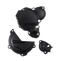 Προστατευτικα Καπακια Κινητηρα Ktm Sx 250/300 23-25, Husqvarna Tc 250 23-25 Μαυρο | Polisport