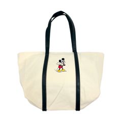 MICKEY - Cotton Shoulder Bag - 35x31x20cm