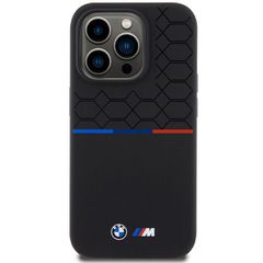 BMW M Silicone Pattern MagSafe case for iPhone 15 Pro - black-thumb-2