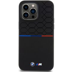 BMW M Silicone Pattern MagSafe case for iPhone 15 Pro Max - black-thumb-2