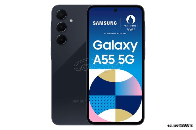 Samsung Galaxy A55 5G 16.8 cm (6.6") Hybrid Dual SIM Android 14 USB Type-C 8 GB 256 GB 5000 mAh Navy