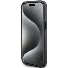Karl Lagerfeld Quilted K Pattern case for iPhone 15 Plus / 14 Plus - black-thumb-4