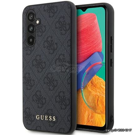 Guess GUHCS23FEG4GFGR S23 FE S711 gray/gray hardcase 4G Metal Gold Logo