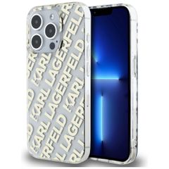 Karl Lagerfeld IML Fullover Logo case for iPhone 15 Pro - gold