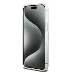 DKNY Liquid Glitter Big Logo case for iPhone 15 Pro - white-thumb-4