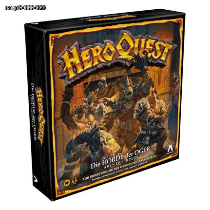 HeroQuest Board Game Expansion Die Horde der Oger Quest Pack *German Version*