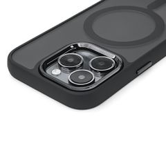 Magnetic Collection MagSafe iPhone 16 Pro Max Case - Black-thumb-2