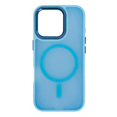 Magnetic Collection MagSafe case for iPhone 16 Pro Max - light blue-thumb-0