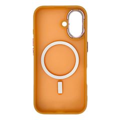 Magnetic Collection MagSafe iPhone 16 Case - Orange-thumb-1