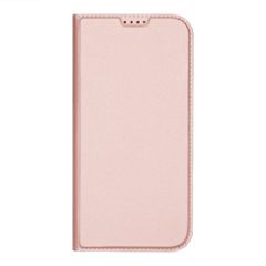 Dux Ducis Skin Pro iPhone 16 Pro Max Case with Flip and Card Slot - Pink