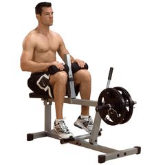 Μηχάνημα Γαμπών Powerline Body Solid Seated Calf Raise