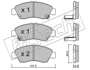 ΤΑΚ. HONDA             FRITECH \"E\" fri.tech. 140.0