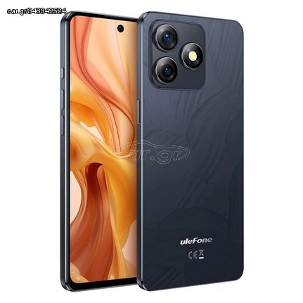 ULEFONE smartphone Note 18 Ultra, 5G, 6.78", 6/256GB, 5450mAh, μαύρο