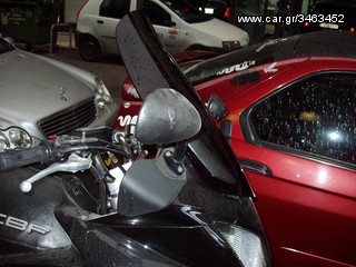 Ζελατίνα-Ανεμοθώρακας-Παρμπρίζ MPF-GRIVAS για HONDA CBF 600-1000 S2 με Fairing(XL SIZE) Τουριστικού Τύπου-thumb-1