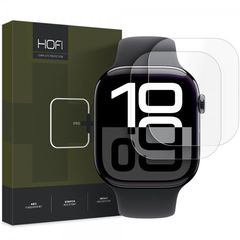 Hofi Hydroflex Pro+ Screen Protector σε Διάφανο χρώμα για Apple Watch 10 46mm