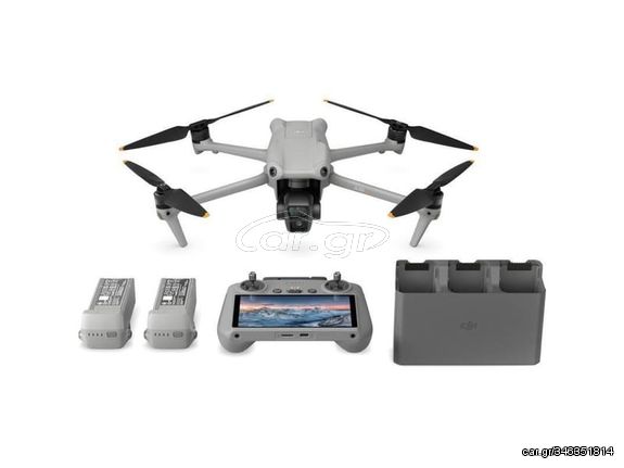 DJI Air 3 Drone Fly More Combo (DJI RC 2) 5.8 GHz με Κάμερα 4K 60fps HDR και Χειριστήριο, Συμβατό με Smartphone (143271) (CP.MA.00000693.01) - Πληρωμή και σε έως 9 δόσεις