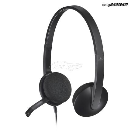 Logitech H340 USB Headset (Black, Wired) (LOGH340)