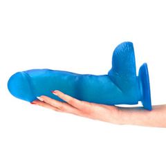 Fulvio Transparent blue dildo 31 cm-thumb-4