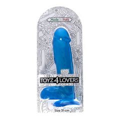 Fulvio Transparent blue dildo 31 cm-thumb-6