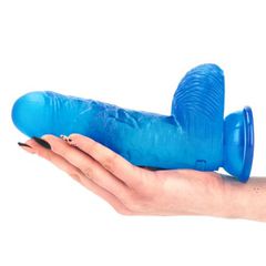 Enea transparent blue dildo-thumb-4