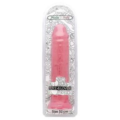 Cesare transparent pink dildo 32 cm-thumb-6