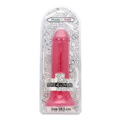 Dildo Sansone Transparent pink 28,5 cm-thumb-6