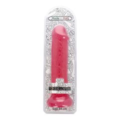 Dildo Ercole Transparent-pink 34 cm-thumb-6