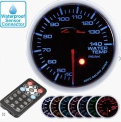 Θερμοκρασία Νερού 52mm Seven Colour ,με WARNING / PEAK
