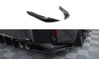 Πλαϊνά πίσω spoiler Maxton Design V.3 (Για Διαχ΄υτη V1) BMW M2 G87 (2023 - ) - Μαύρο Γυαλιστερό - (BM-M2-G87-RSD3G)