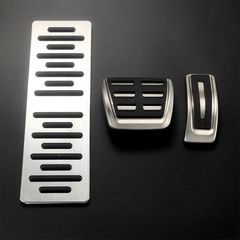 Πετάλια Αλουμινίου Με Footrest Sport - Porsche Macan / Audi E-Tron - Audi Q4 E-Tron (2018-2022) - 3 Τμχ. - (Q4PM19-FP)