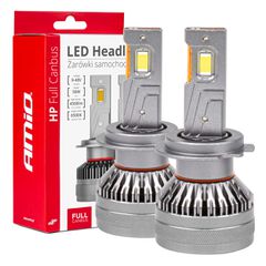 ΛΑΜΠΕΣ H7 9>48V 6.500K 4.500lm 50W HP SERIES LED CAN-BUS ΜΕ ΨΥΚΤΡΑ AMIO - 2 Τεμ.