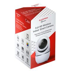 SUPERIOR WIRELESS INDOOR CAMERA WiFi SMART IP Full HD 1080p, για εσωτερικούς χώρους με λειτουργία Pan/Tilt.