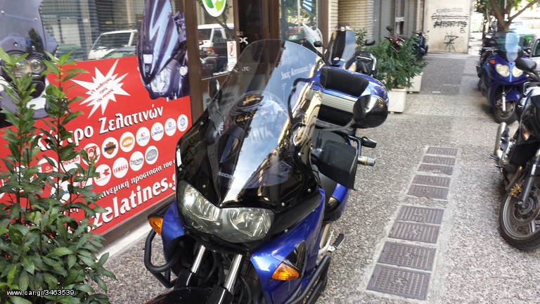 Ζελατίνα-Ανεμοθώρακας-Παρμπίζ MPF-GRivas για HONDA XLV 1000 VARADERO Καρμπιρατέρ(XXL SIZE) Υπερυψωμένο Μέγεθος