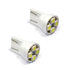 Λάμπες Led T10 12volt 4 Led Wedge Canbus Λευκό Φως 14192 2 Τεμάχια