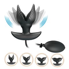 PRETTY LOVE MANSON Inflatable Butt Plug with Vibration-thumb-8