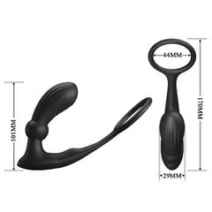 PRETTY LOVE WARREN R-C vibrating pulsating plug with ring-thumb-6