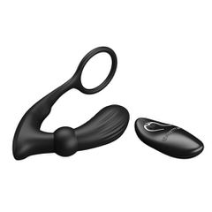 PRETTY LOVE WARREN R-C vibrating pulsating plug with ring-thumb-1