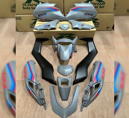 ΠΛΑΣΤΙΚΑ RAPIDO NARDO GREY BMW M PERFORMENCE YAMAHA NMAX125 / NMAX155 V2