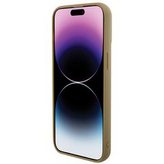 Guess Disco Metal Script case for iPhone 15 Pro Max - gold-thumb-4