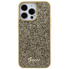 Guess Disco Metal Script case for iPhone 15 Pro Max - gold-thumb-2