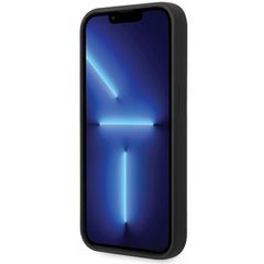 BMW Silicone Pattern iPhone 15 Pro Case - Black-thumb-4