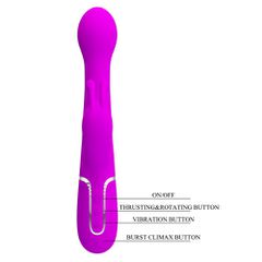 PRETTY LOVE DEJON Thrusting and Rotating Rabbit PINK-thumb-9